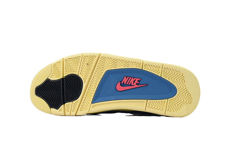 yupoo_342000_19a89a41.jpg 【CA0XH】黑蓝 头层皮乔丹4代篮球鞋 DC9533-001 Union LA x Air Jordan 4 Retro SP Off Noir Black