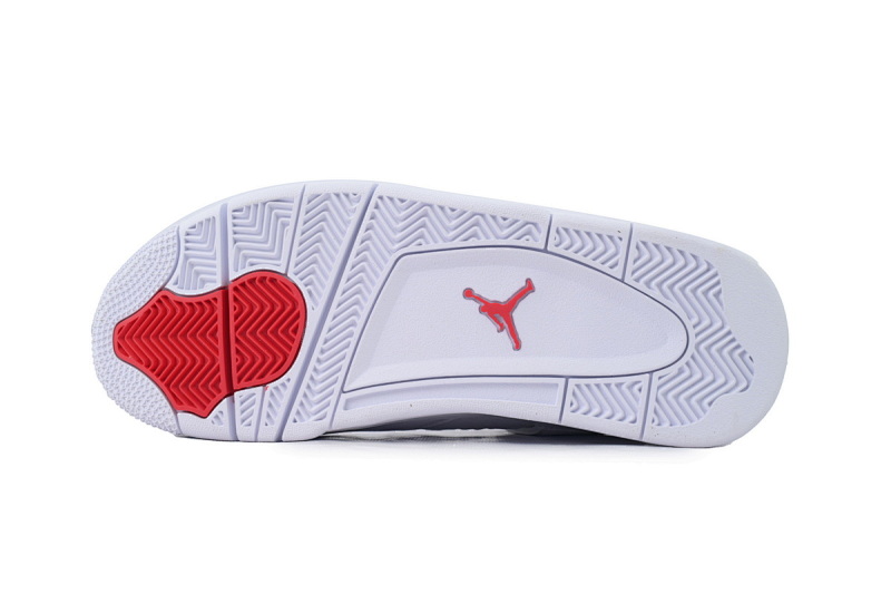 yupoo_342048_0cc66078.jpg 【CA0XH】白红扣 头层皮乔丹4代篮球鞋 CT8527-112 Air Jordan 4 Retro Metallic Red