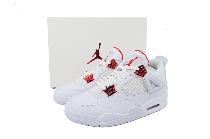 yupoo_342048_16f57615.jpg 【CA0XH】白红扣 头层皮乔丹4代篮球鞋 CT8527-112 Air Jordan 4 Retro Metallic Red