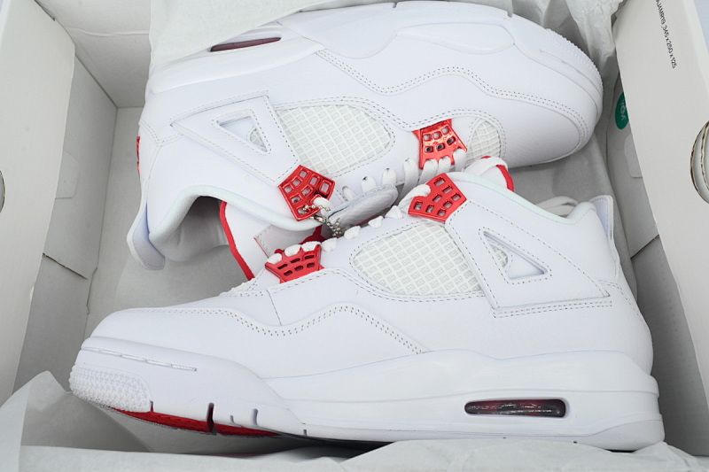 yupoo_342048_4ea93a7b.jpg 【CA0XH】白红扣 头层皮乔丹4代篮球鞋 CT8527-112 Air Jordan 4 Retro Metallic Red