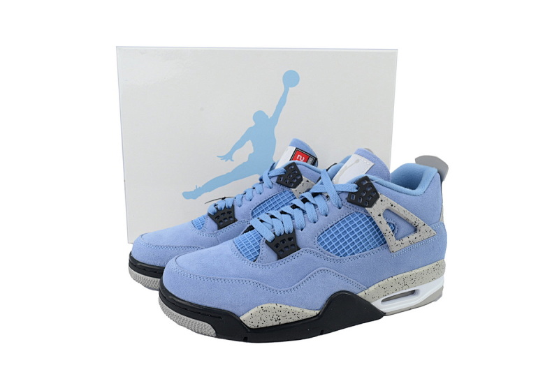 【CA0XH】大学蓝  头层皮乔丹4代篮球鞋 CT8527-400 Air Jordan 4 SE University Blue