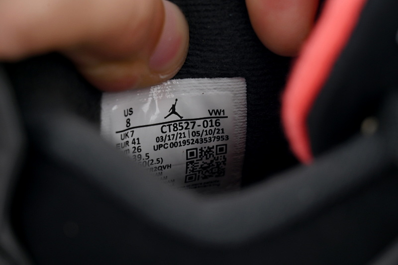 【CA0XH】黑红雷电 头层皮乔丹4代篮球鞋  CT8527-016 Air Jordan 4 Red Thunder