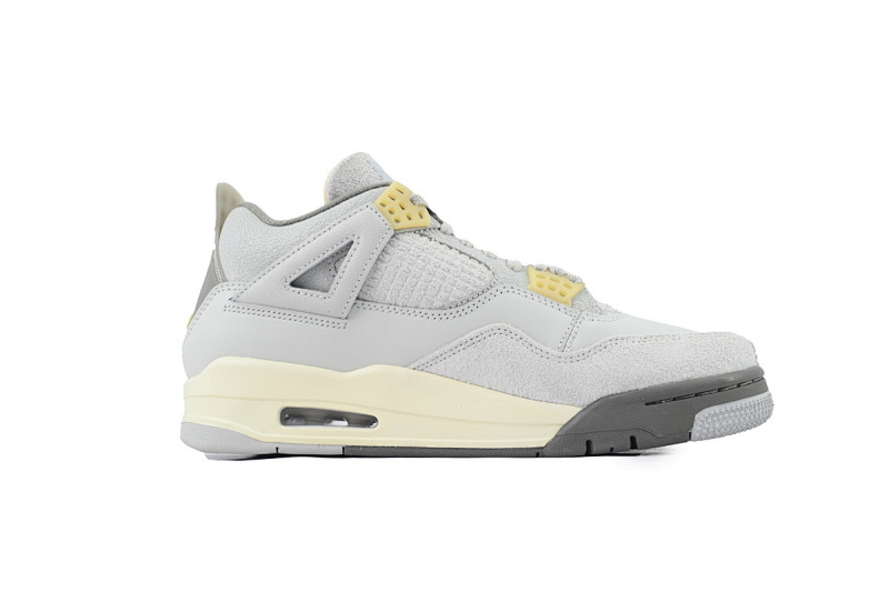 【CA0XH】灰兔子 头层皮乔丹4代篮球鞋  DV3742-021 Air Jordan 4 SE “Craft”