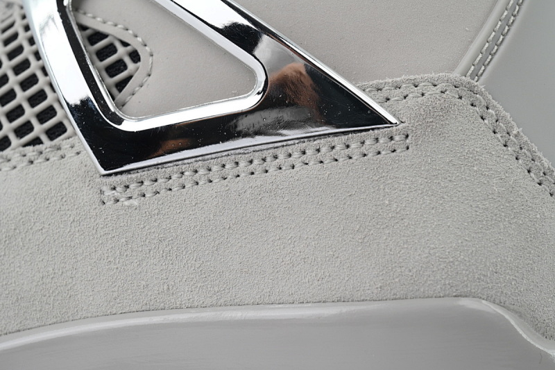 【CA0XH】液态银 头层皮乔丹4代篮球鞋 AQ9129-001 Air Jordan 4 WMNS “Frozen Moments”