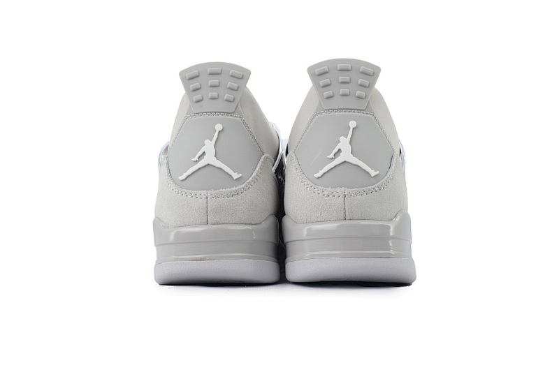 【CA0XH】液态银 头层皮乔丹4代篮球鞋 AQ9129-001 Air Jordan 4 WMNS “Frozen Moments”