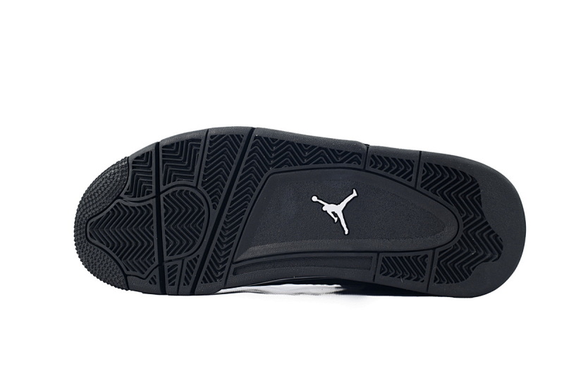 【CA0XH】黑猫 头层皮乔丹4代篮球鞋 CU1110-010 Air Jordan 4 Retro Black Cat