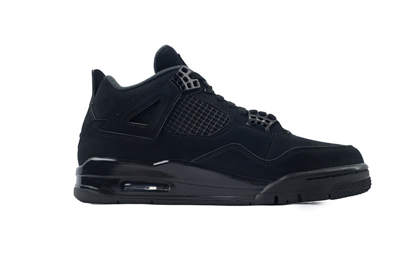 【CA0XH】黑猫 头层皮乔丹4代篮球鞋 CU1110-010 Air Jordan 4 Retro Black Cat