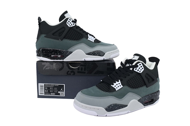 【BA7PB】新恐惧  乔丹4代篮球鞋  FQ8138-002 Air Jordan 4 “Fear”