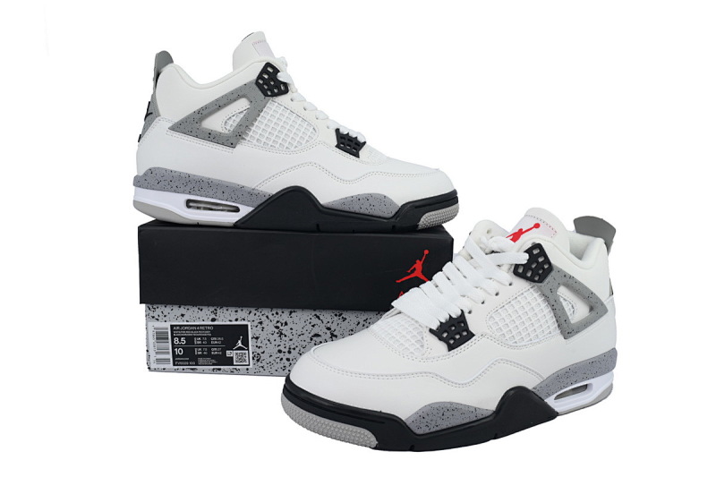 【BA7PB】新白水泥  乔丹4代篮球鞋 FV5029-100 Air Jordan 4 Retro OG 'White Cement'