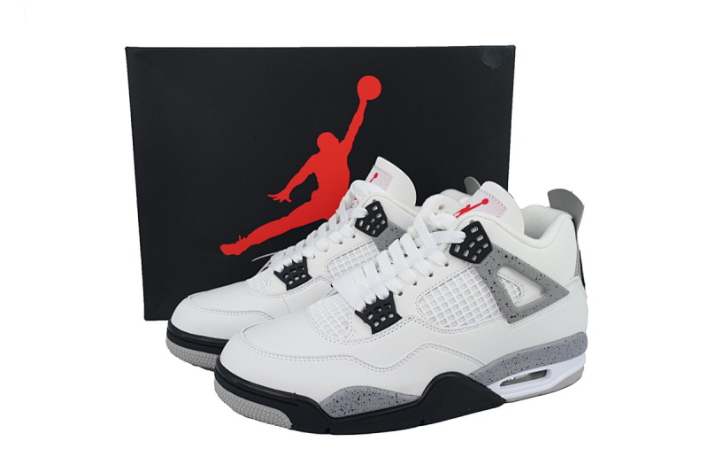 【BA7PB】新白水泥  乔丹4代篮球鞋 FV5029-100 Air Jordan 4 Retro OG 'White Cement'
