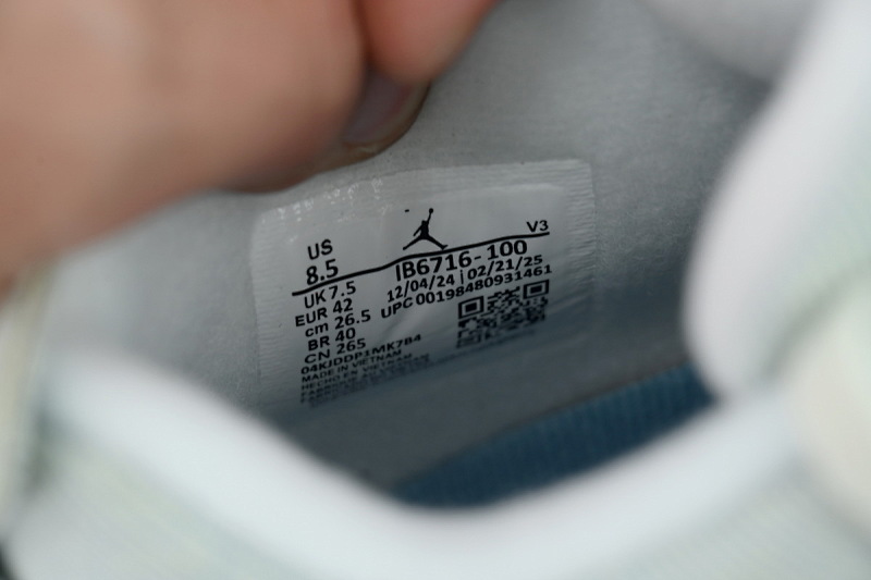 【CA0XH】水洗丹宁 头层皮乔丹4代篮球鞋 IB6716-100 Air Jordan 4 Retro TEX 'Worn Blue Denim'