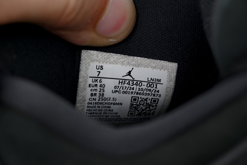 【CA0XH】黑砖 头层皮乔丹4代篮球鞋 HF4340-001 Nigel Sylvester x Air Jordan 4 Retro OG SP 'Brick By Brick'