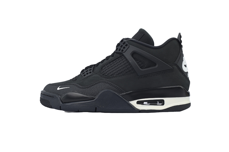 【CA0XH】黑砖 头层皮乔丹4代篮球鞋 HF4340-001 Nigel Sylvester x Air Jordan 4 Retro OG SP 'Brick By Brick'
