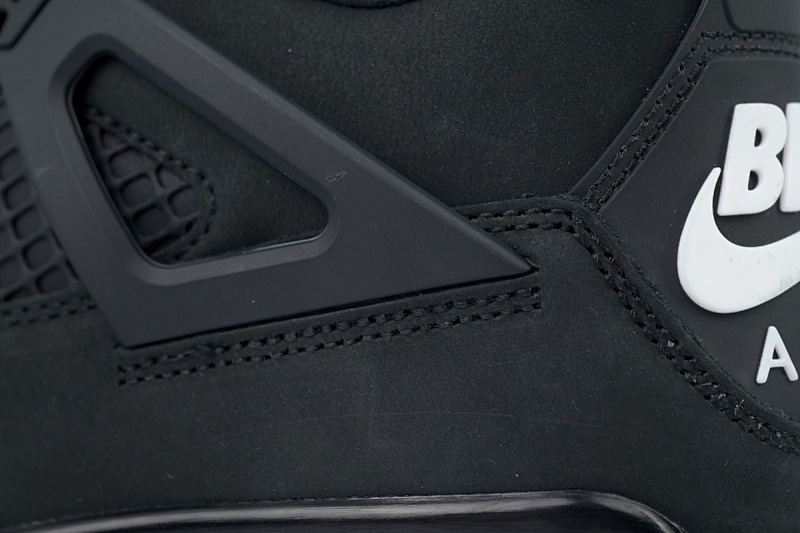 【CA0XH】黑砖 头层皮乔丹4代篮球鞋 HF4340-001 Nigel Sylvester x Air Jordan 4 Retro OG SP 'Brick By Brick'