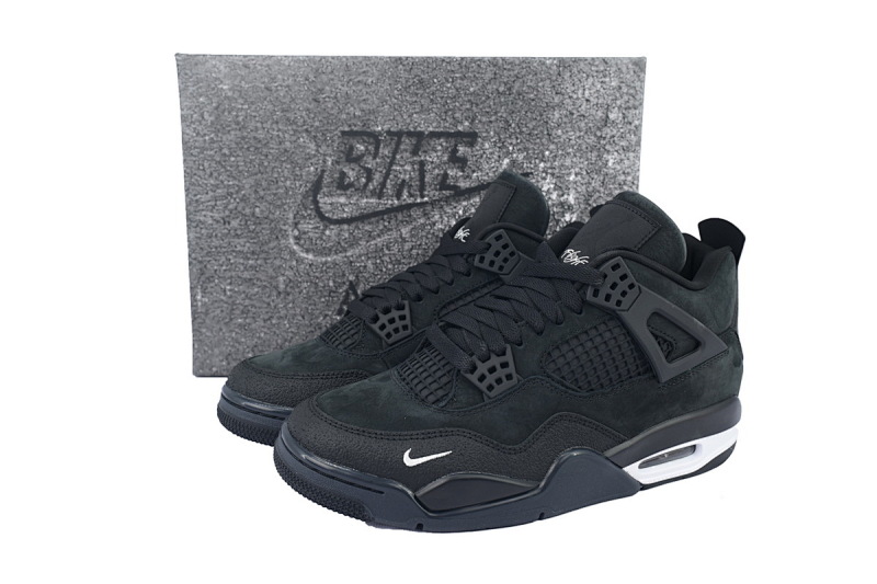 【EA5S2】黑砖 乔丹4代篮球鞋 HF4340-001 Nigel Sylvester x Air Jordan 4 Retro OG SP 'Brick By Brick'