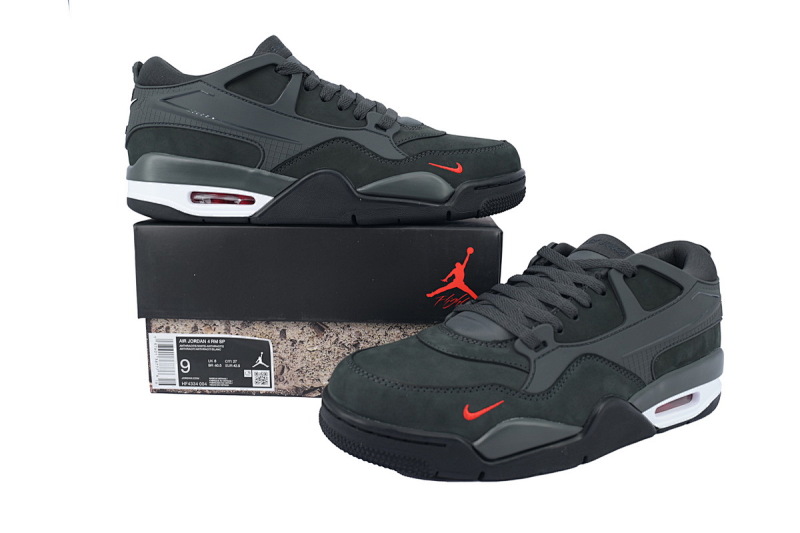 【DA0OG】RM低黑 OG版本重置版乔丹4代篮球鞋 HF4334-004 Nigel Sylvester x Air Jordan 4 RM SP 'Driveway Grey'