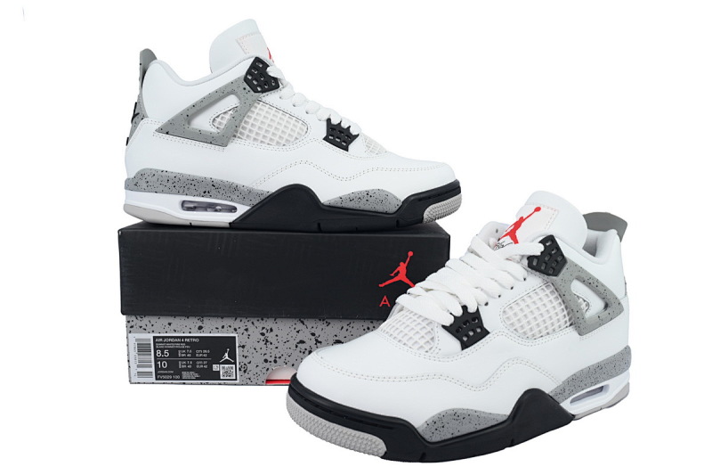 【DA0OG】新白水泥 OG版本乔丹4代篮球鞋 FV5029-100 Air Jordan 4 Retro OG 'White Cement'
