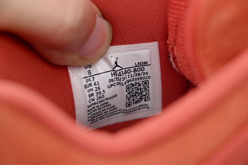 【DA0OG】红砖 OG版本乔丹4代篮球鞋 HF4340-800 Nigel Sylvester x Air Jordan 4 Retro OG SP 'Brick By Brick'
