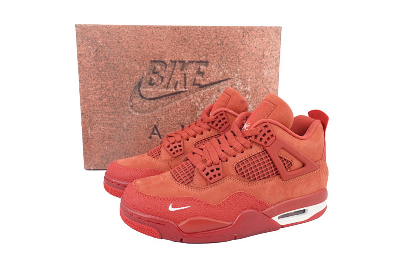 【DA0OG】红砖 OG版本乔丹4代篮球鞋 HF4340-800 Nigel Sylvester x Air Jordan 4 Retro OG SP 'Brick By Brick'