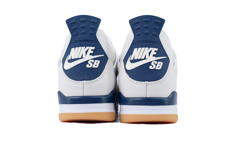 【CA0XH】白蓝SB 头层皮乔丹4代篮球鞋 DR5415-100 Nike SB x Air Jordan 4 Retro SP 'Navy'
