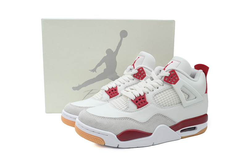 【DA0OG】SB白红 OG版本乔丹4代SB联名球鞋 DR5415-106 Nike SB x Air Jordan 4 Retro SP 'Varsity Red'