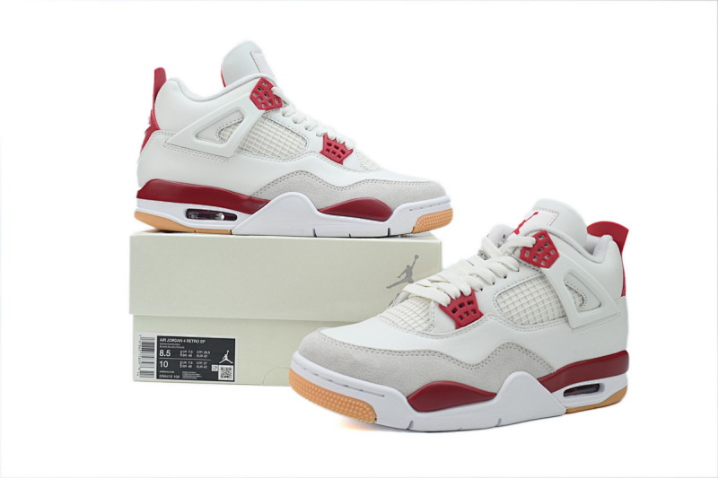 【DA0OG】SB白红 OG版本乔丹4代SB联名球鞋 DR5415-106 Nike SB x Air Jordan 4 Retro SP 'Varsity Red'