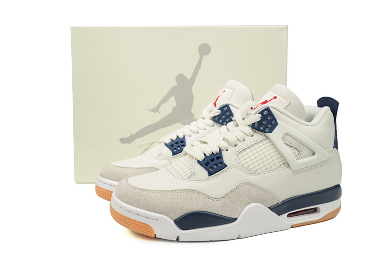 【DA0OG】SB白蓝 OG版本乔丹4代SB联名球鞋 DR5415-100 Nike SB x Air Jordan 4 Retro SP 'Navy'