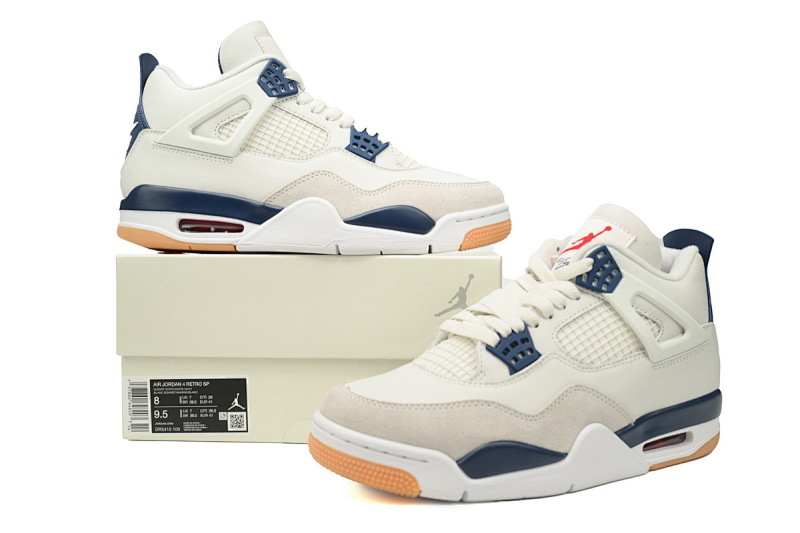【DA0OG】SB白蓝 OG版本乔丹4代SB联名球鞋 DR5415-100 Nike SB x Air Jordan 4 Retro SP 'Navy'