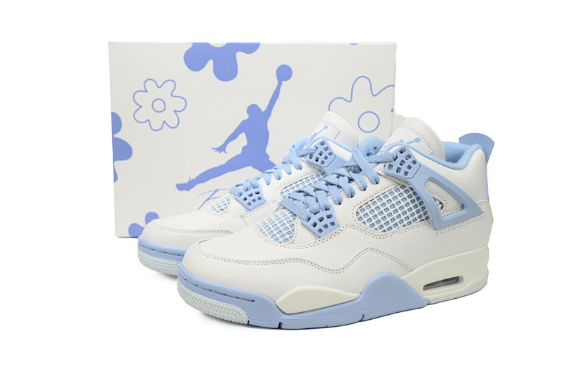 yupoo_342911_a2a5c9f5.jpg 【CA0XH】白冰蓝 头层皮乔丹4代篮球鞋 HV0823-100 Air Jordan 4 Retro 'Forget Me Not'