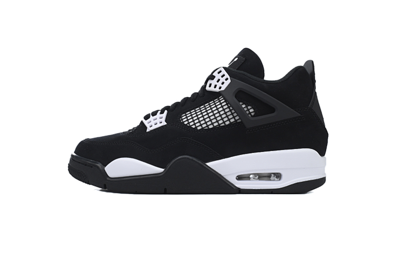 【BA7PB】黑白 乔丹4代篮球鞋 FQ8138-001 Air Jordan 4 Retro “White Thunder”