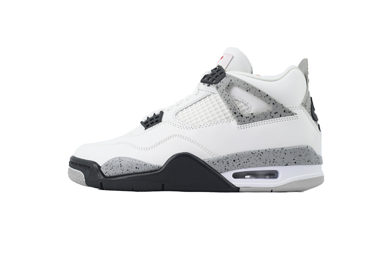 【CA0XH】复刻白水泥 头层皮乔丹4代篮球鞋 FV5029-100 Air Jordan 4 Retro OG 'White Cement'