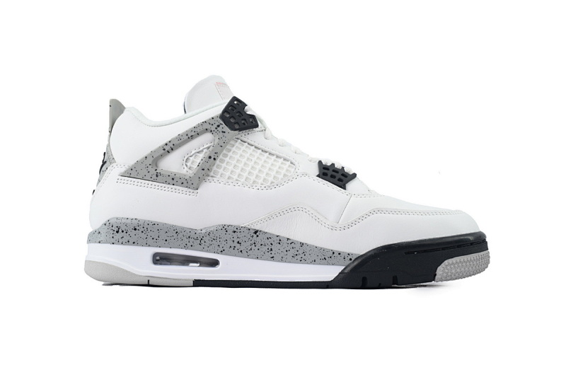 【CA0XH】复刻白水泥 头层皮乔丹4代篮球鞋 FV5029-100 Air Jordan 4 Retro OG 'White Cement'