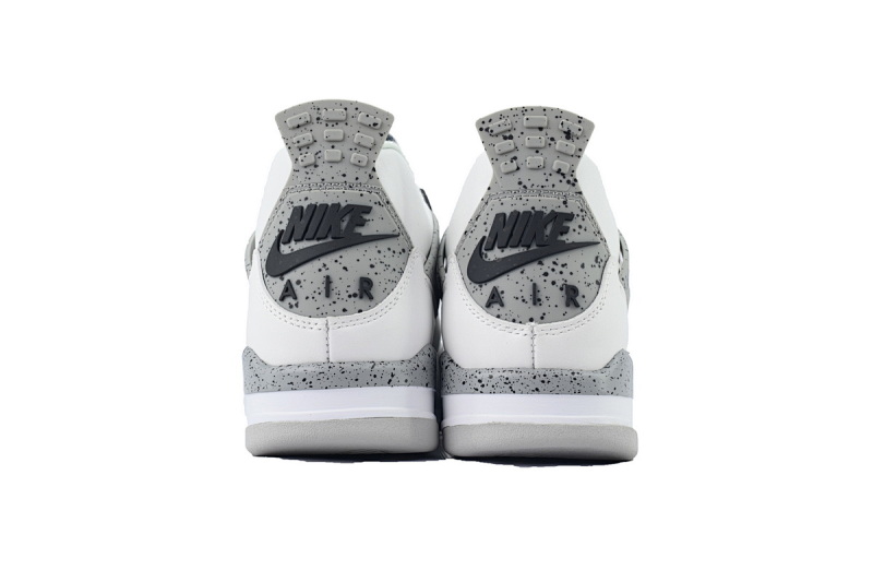 【CA0XH】复刻白水泥 头层皮乔丹4代篮球鞋 FV5029-100 Air Jordan 4 Retro OG 'White Cement'