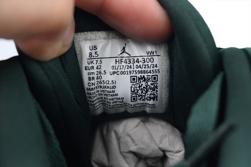 【DA0OG】RM低绿 OG版本重置版乔丹4代篮球鞋 HF4334-300 Nigel Sylvester x Air Jordan 4 RM SP 'Fence Green'