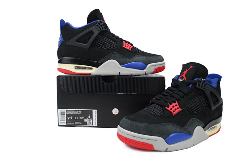 yupoo_343041_33aba7f6.jpg 【CA2XH】灰黑蓝 头层皮乔丹4代篮球鞋 FV5029-003 Air Jordan 4 Retro 'Rare Air'