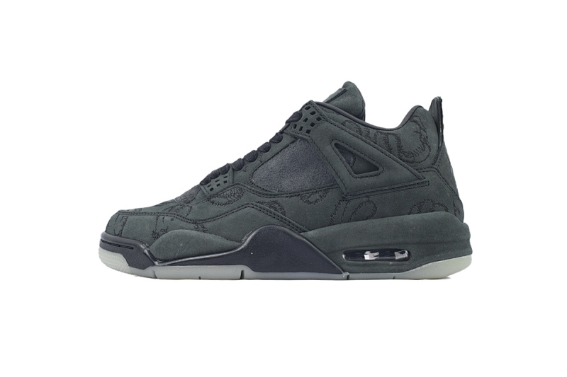 【EA0OG】XX黑 OG版本乔丹4代篮球鞋 930155-001 KAWS X Air Jordan 4 Retro Black