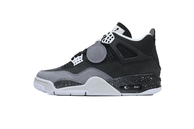 【CA2XH】黑白恐惧复刻 头层皮乔丹4代篮球鞋 FQ8138-002 Air Jordan 4 “Fear”
