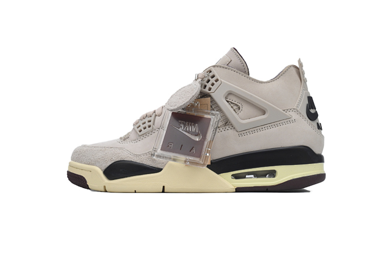 yupoo_343137_67f7a44f.jpg 【DA1XH】AMM淡粉 头层皮乔丹4代篮球鞋 FZ4810-200 A Ma Maniére x Air Jordan 4 Retro 'Fossil Stone'