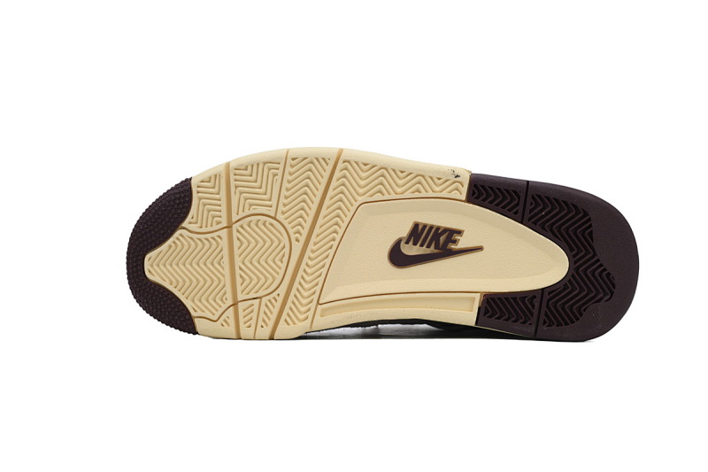 【DA1XH】AMM淡粉 头层皮乔丹4代篮球鞋 FZ4810-200 A Ma Maniére x Air Jordan 4 Retro 'Fossil Stone'