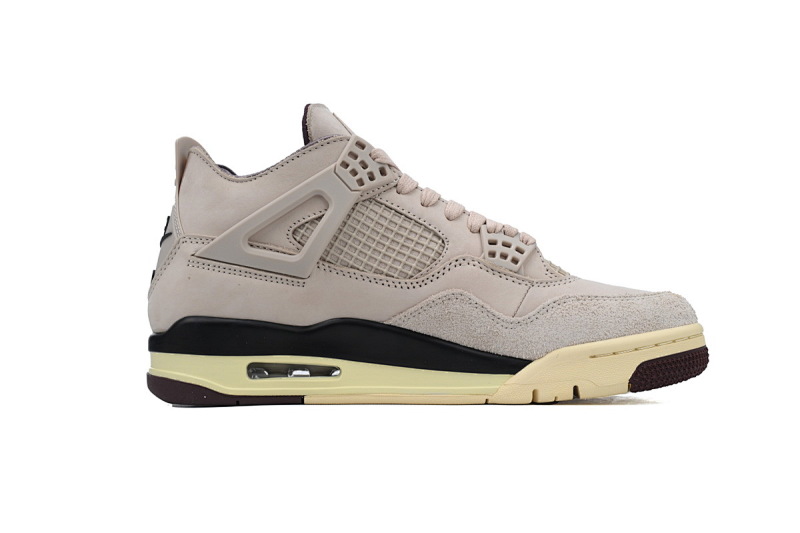 【DA1XH】AMM淡粉 头层皮乔丹4代篮球鞋 FZ4810-200 A Ma Maniére x Air Jordan 4 Retro 'Fossil Stone'