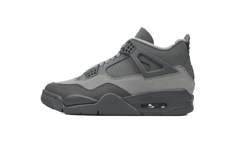 【CA2XH】灰黑 头层皮乔丹4代篮球鞋 FQ7928-001 Air Jordan 4 Paris Olympics