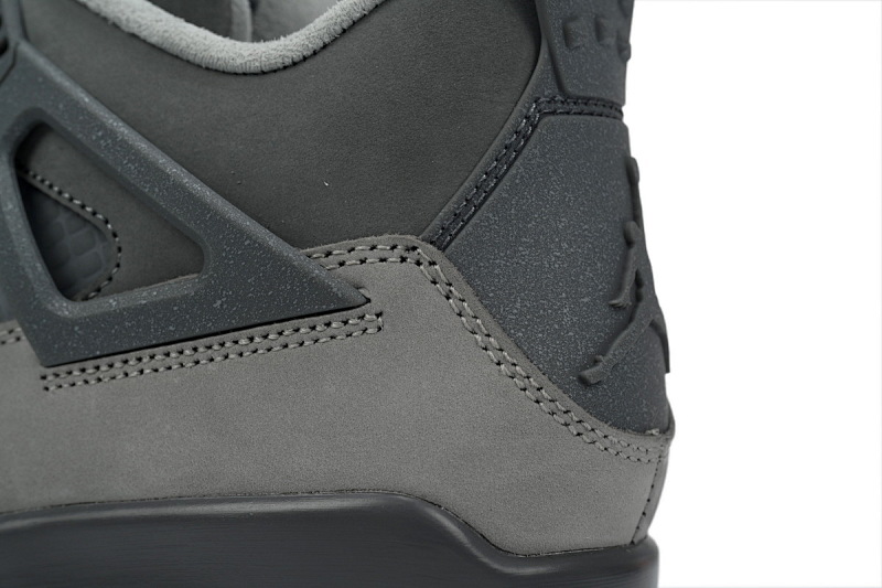 【CA2XH】灰黑 头层皮乔丹4代篮球鞋 FQ7928-001 Air Jordan 4 Paris Olympics