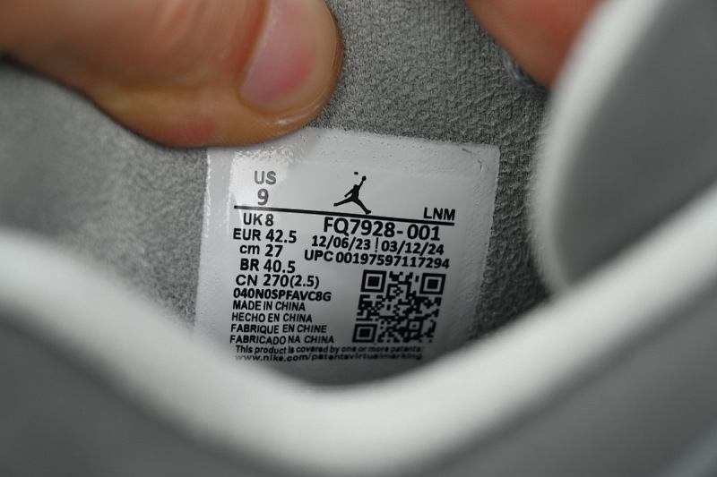 【CA2XH】灰黑 头层皮乔丹4代篮球鞋 FQ7928-001 Air Jordan 4 Paris Olympics