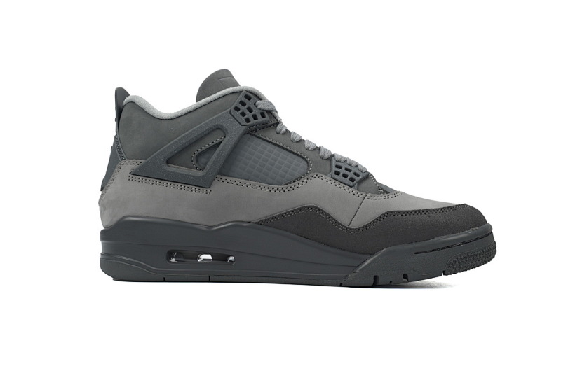 【CA2XH】灰黑 头层皮乔丹4代篮球鞋 FQ7928-001 Air Jordan 4 Paris Olympics