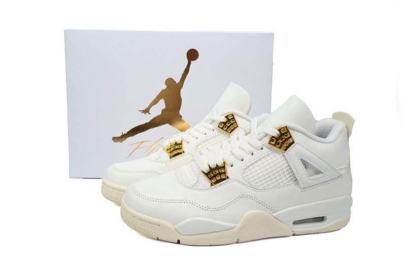 【DA0OG】白金扣 OG版本乔丹4代篮球鞋 AQ9129-170 Nike Air Jordan 4 WMNS "Sail"