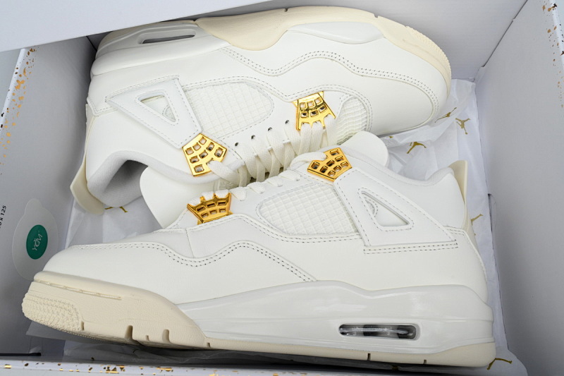 【DA0OG】白金扣 OG版本乔丹4代篮球鞋 AQ9129-170 Nike Air Jordan 4 WMNS "Sail"