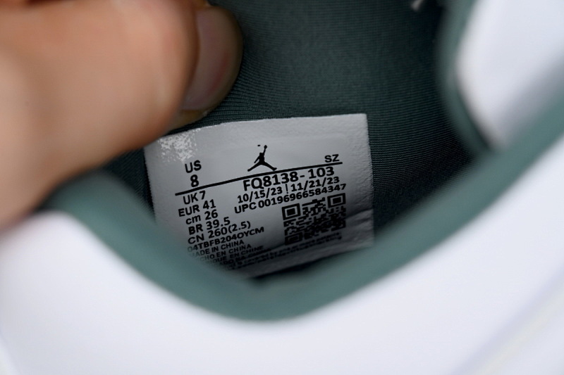 【CA0XH】氧化绿 头层皮乔丹4代篮球鞋 FQ8138-103 Air Jordan 4 "Oxidized Green"