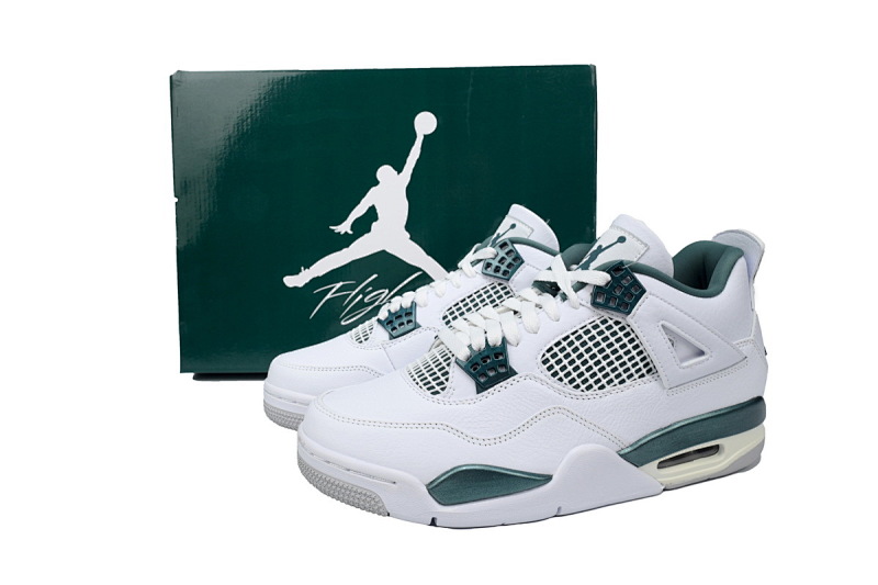 【CA0XH】氧化绿 头层皮乔丹4代篮球鞋 FQ8138-103 Air Jordan 4 "Oxidized Green"