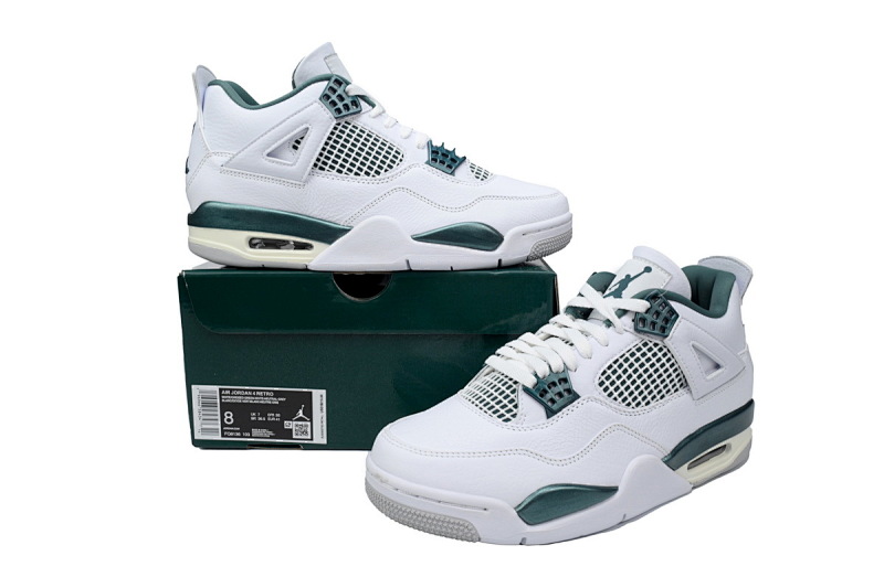 【CA0XH】氧化绿 头层皮乔丹4代篮球鞋 FQ8138-103 Air Jordan 4 "Oxidized Green"