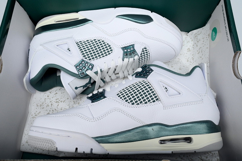 【CA0XH】氧化绿 头层皮乔丹4代篮球鞋 FQ8138-103 Air Jordan 4 "Oxidized Green"